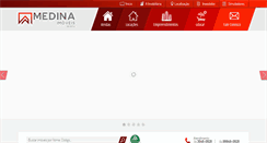 Desktop Screenshot of medinaimoveis.com